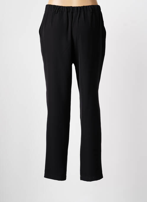 Pantalon slim taille normale taille normale noir LA FEE MARABOUTEE femme