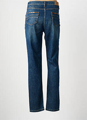 Jeans coupe slim stretch taille normale bleu VOODOO femme