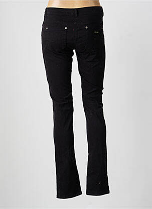 Jeans coupe slim stretch taille normale noir VOODOO femme