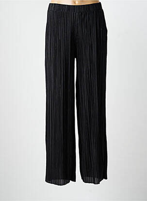Pantalon droit stretch taille normale noir LEO & UGO femme