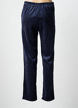 Pantalon droit stretch taille normale bleu LA FEE MARABOUTEE femme