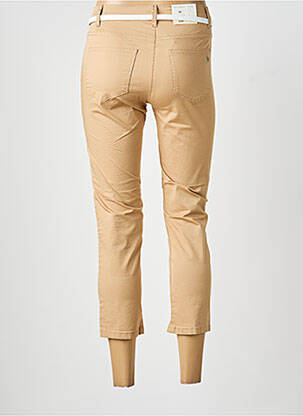 Pantacourt stretch taille normale beige BETTY BARCLAY femme