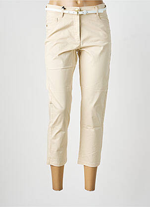 Pantacourt tissage popeline taille normale beige BETTY BARCLAY femme