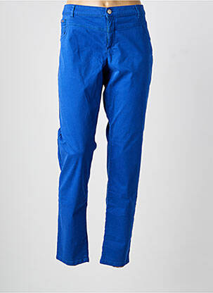 Pantalon slim stretch taille normale bleu ONE STEP homme