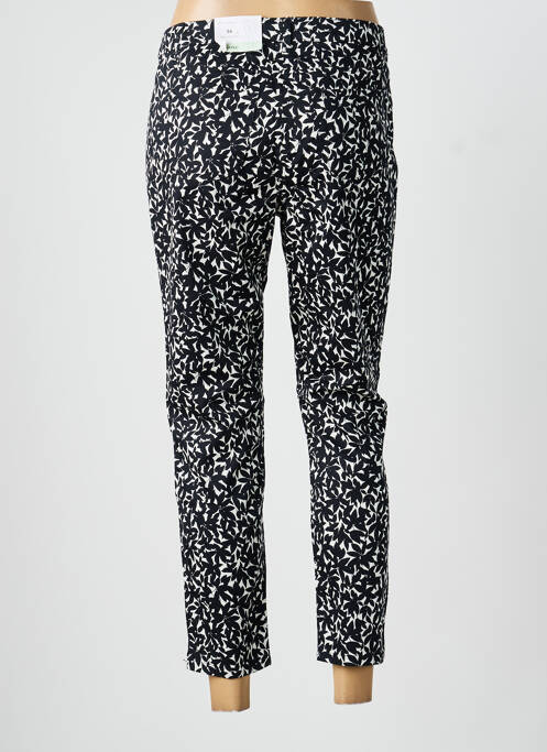 Pantalon 7/8 tissage popeline noir BETTY BARCLAY femme