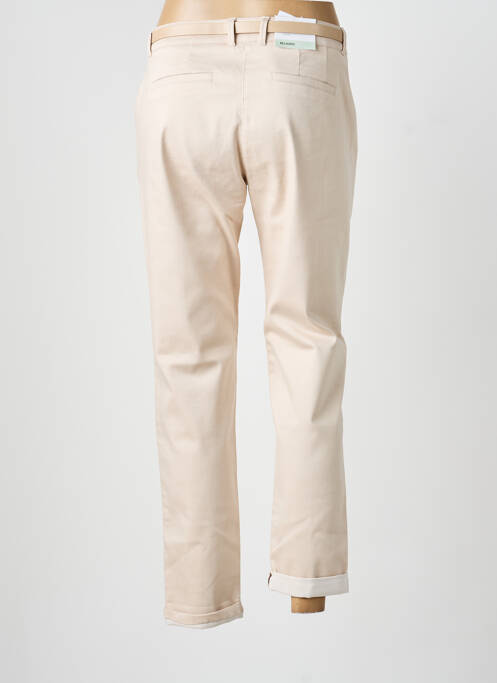 Pantalon chino tissage popeline taille normale beige BETTY BARCLAY femme