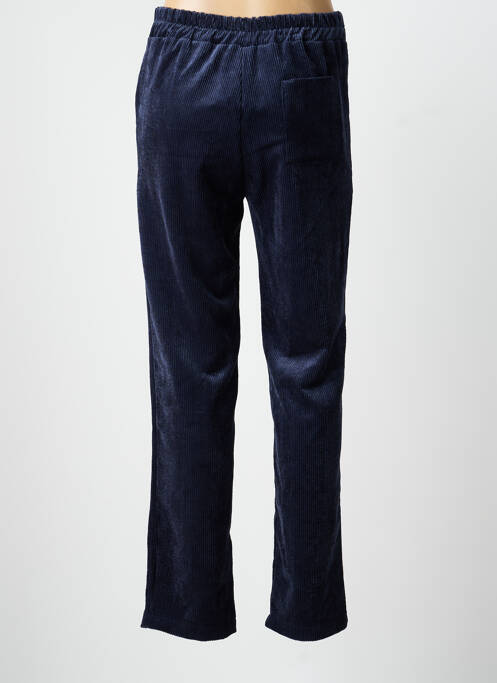 Pantalon droit stretch taille normale bleu LA FEE MARABOUTEE femme