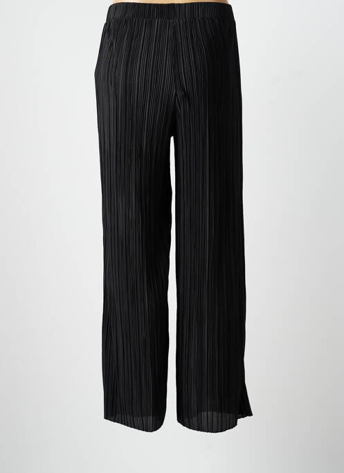 Pantalon droit stretch taille normale noir LEO & UGO femme