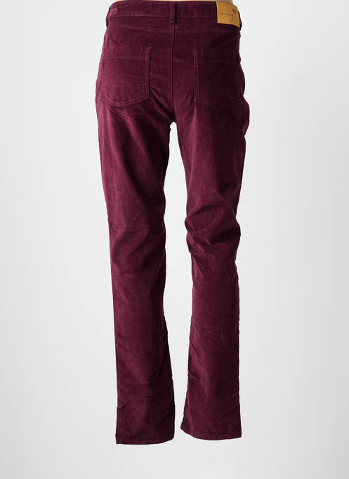 Pantalon slim stretch taille normale violet LA FEE MARABOUTEE femme