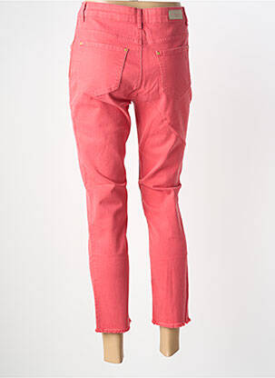 Pantalon 7/8 stretch taille normale orange SIGNE NATURE femme