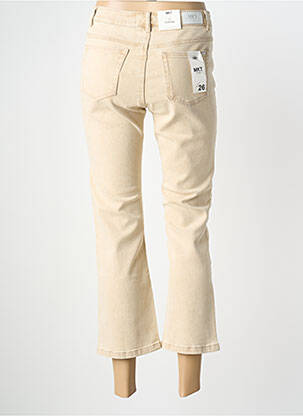 Pantalon 7/8 stretch taille normale beige MKT STUDIO femme