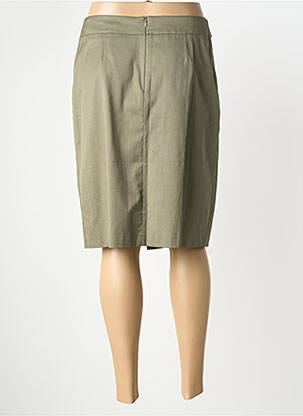 Jupe mi-longue stretch vert BETTY BARCLAY femme