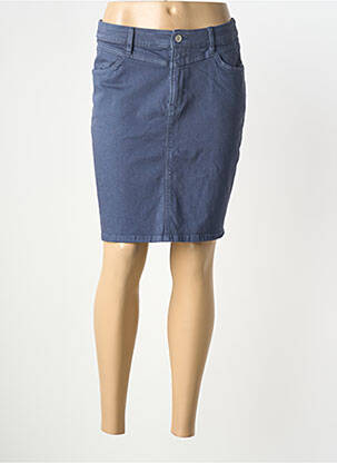 Jupe courte poches bleu S.O.S femme