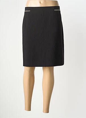 Jupe mi-longue stretch noir S.OLIVER femme