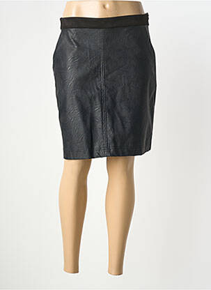 Jupe courte poches noir LA FEE MARABOUTEE femme