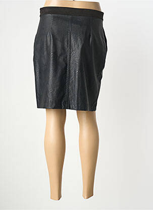 Jupe courte poches noir LA FEE MARABOUTEE femme