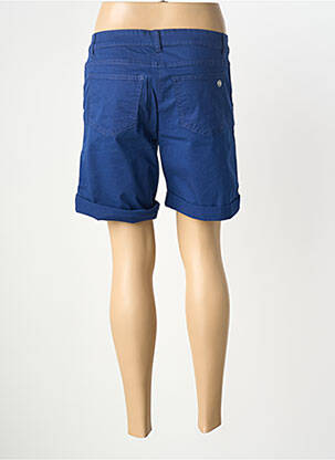 Bermuda tissage popeline taille normale bleu BETTY BARCLAY femme