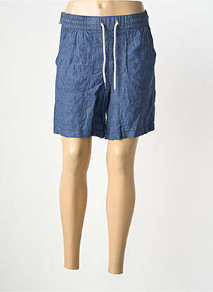 Bermuda taille élastique taille normale bleu S.OLIVER femme