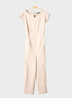 Combi-pantalon manches courtes manches courtes beige BETTY BARCLAY femme