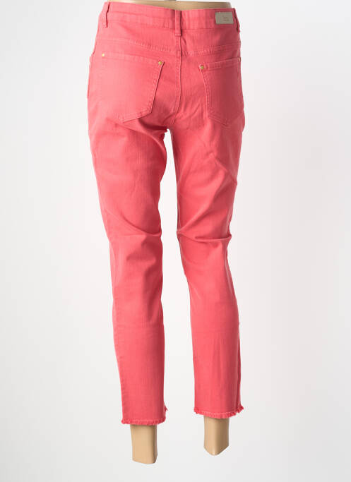Pantalon 7/8 stretch taille normale orange SIGNE NATURE femme