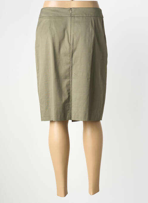 Jupe mi-longue stretch vert BETTY BARCLAY femme