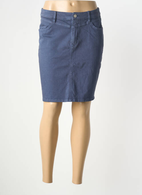 Jupe courte poches bleu S.O.S femme
