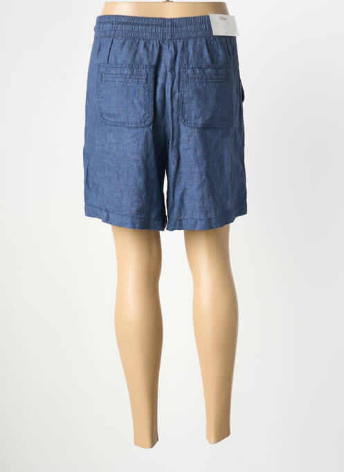 Bermuda taille élastique taille normale bleu S.OLIVER femme