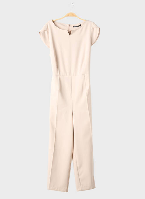 Combi-pantalon manches courtes manches courtes beige BETTY BARCLAY femme