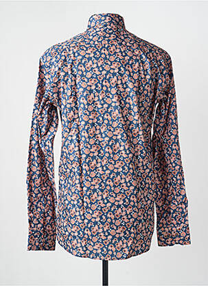 Chemise manches longues imprimé fantaisie bleu EMYLE homme