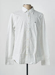 Chemise manches longues imprimé fantaisie blanc GANT homme