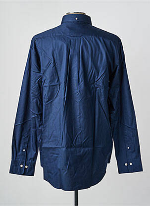 Chemise manches longues coupe droite bleu GANT homme