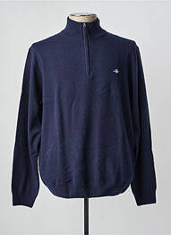 Pull manches longues manches longues bleu GANT homme