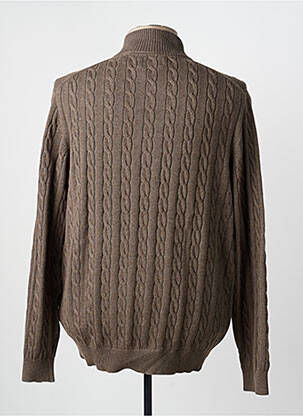 Pull manches longues manches longues marron GANT homme