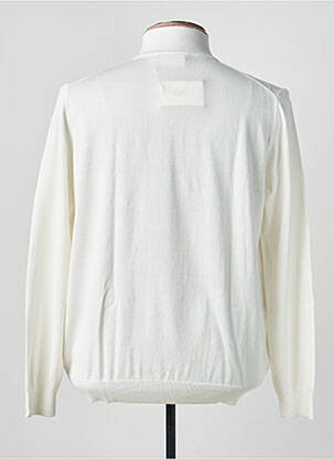 Pull manches longues manches longues blanc VICOMTE ARTHUR homme