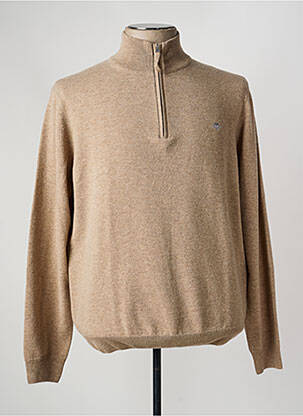 Pull manches longues manches longues beige GANT homme