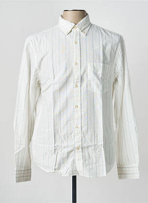 Chemise manches longues imprimé fantaisie blanc GANT homme