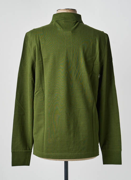 Polo manches longues manches longues vert GANT homme