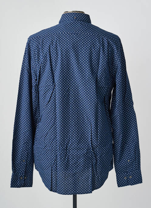 Chemise manches longues imprimé fantaisie bleu GANT homme