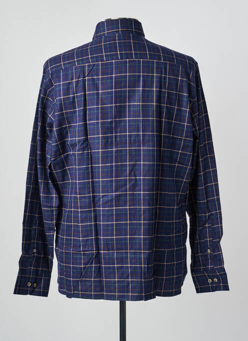 Chemise manches longues imprimé fantaisie bleu HACKETT homme