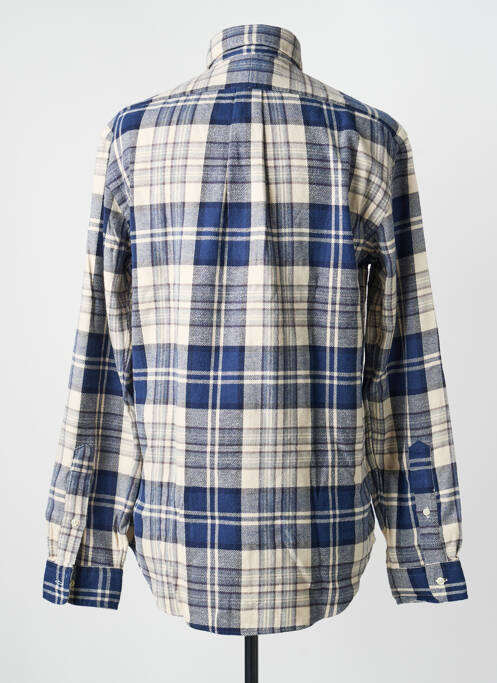 Chemise manches longues imprimé fantaisie bleu RALPH LAUREN homme