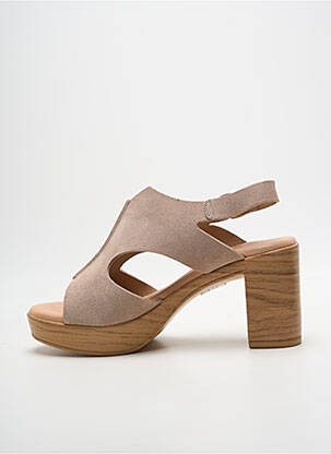 Sandales/nu pieds talon bottier talon de 7 à 9cm rose COCO ET ABRICOT femme