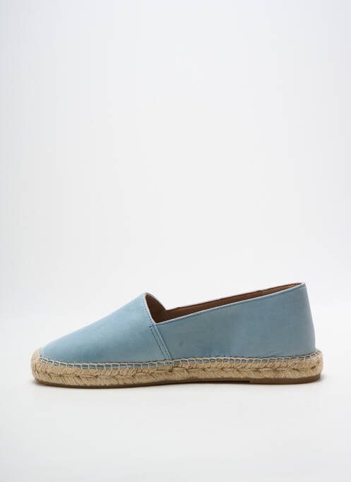 Espadrilles bout rond talon plat jusqu'à 3cm bleu PÖLKA femme