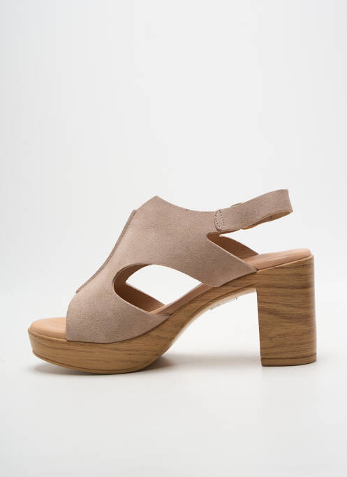 Sandales/nu pieds talon bottier talon de 7 à 9cm rose COCO ET ABRICOT femme