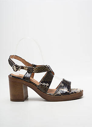 Sandales/nu pieds talon bottier talon de 7 à 9cm vert ADIGE femme