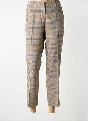 Pantalon chino taille normale taille normale beige BRANDTEX femme
