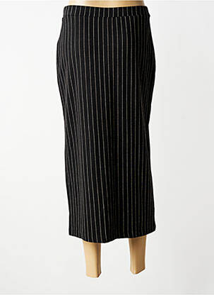 Jupe longue taille normale noir SURKANA femme
