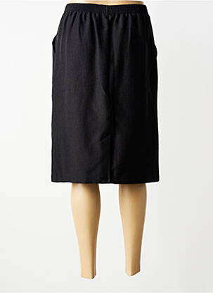 Jupe mi-longue taille normale noir BRANDTEX femme