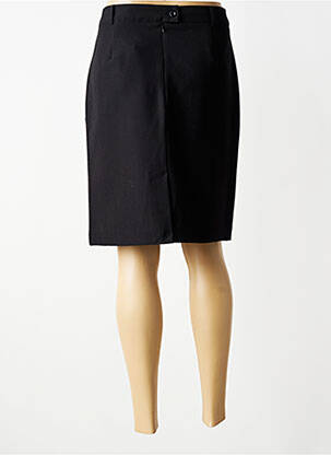 Jupe mi-longue taille normale noir BRANDTEX femme