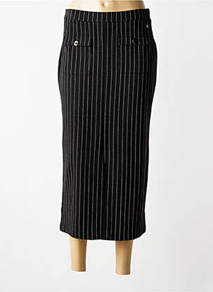 Jupe longue taille normale noir SURKANA femme