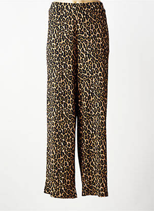 Pantalon droit stretch taille normale beige B.YOUNG femme